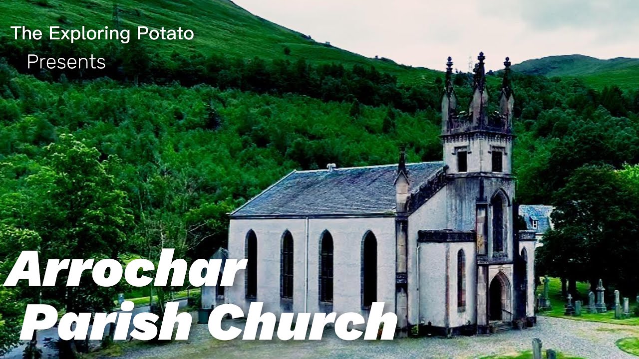 Exploring the Historic Arrochar Parish Church | Stunning Drone Footage | Scotland's Hidden Gem