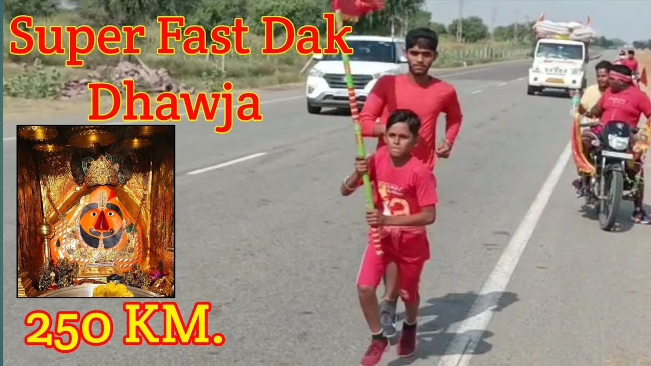 Super fast Dak Dhawja | 250 KM. Bhadra to Salaser | Govind saini vlogs