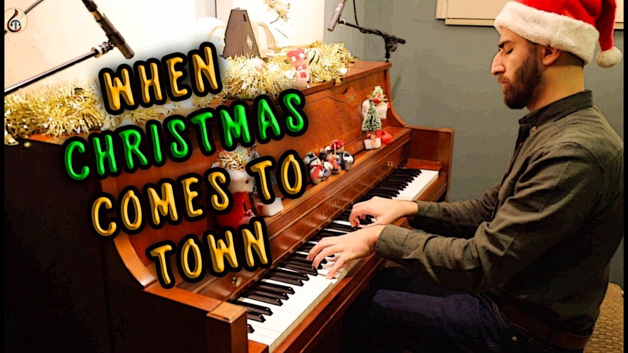 “When Christmas Comes to Town” from The Polar Express [Piano Cover]