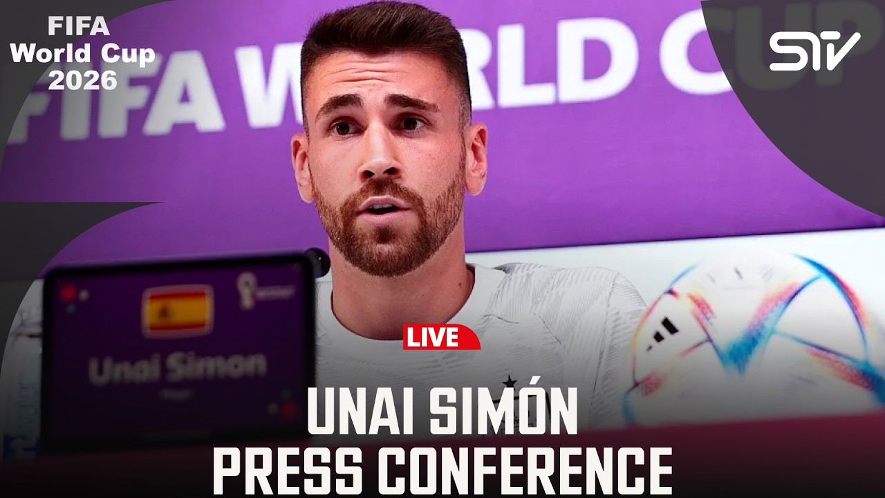 LIVE | Unai Sim&oacute;n holds press conference in Dallas ahead of World Cup match against Portugal | ZO1V