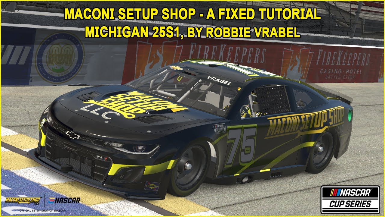 iRacing A-Fixed Michigan (Legacy) Guide to Qualifying and Race 25S1