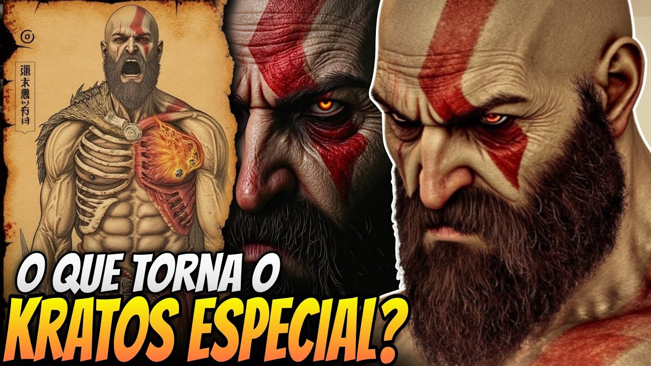 ANATOMIA DO KRATOS - QUÃO PODEROSO ELE É? POR QUE ELE CONSEGUE MATAR DEUSES?