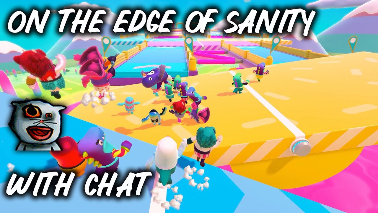 On the edge of sanity - Lirik | Fall Guys: Ultimate Knockout