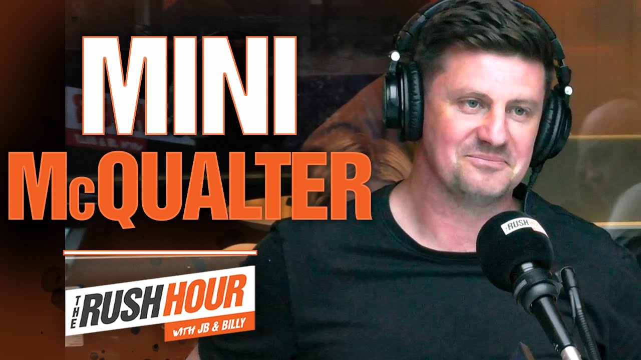 New West Coast Eagles Coach Andrew 'Mini' McQualter | Rush Hour With JB & Billy