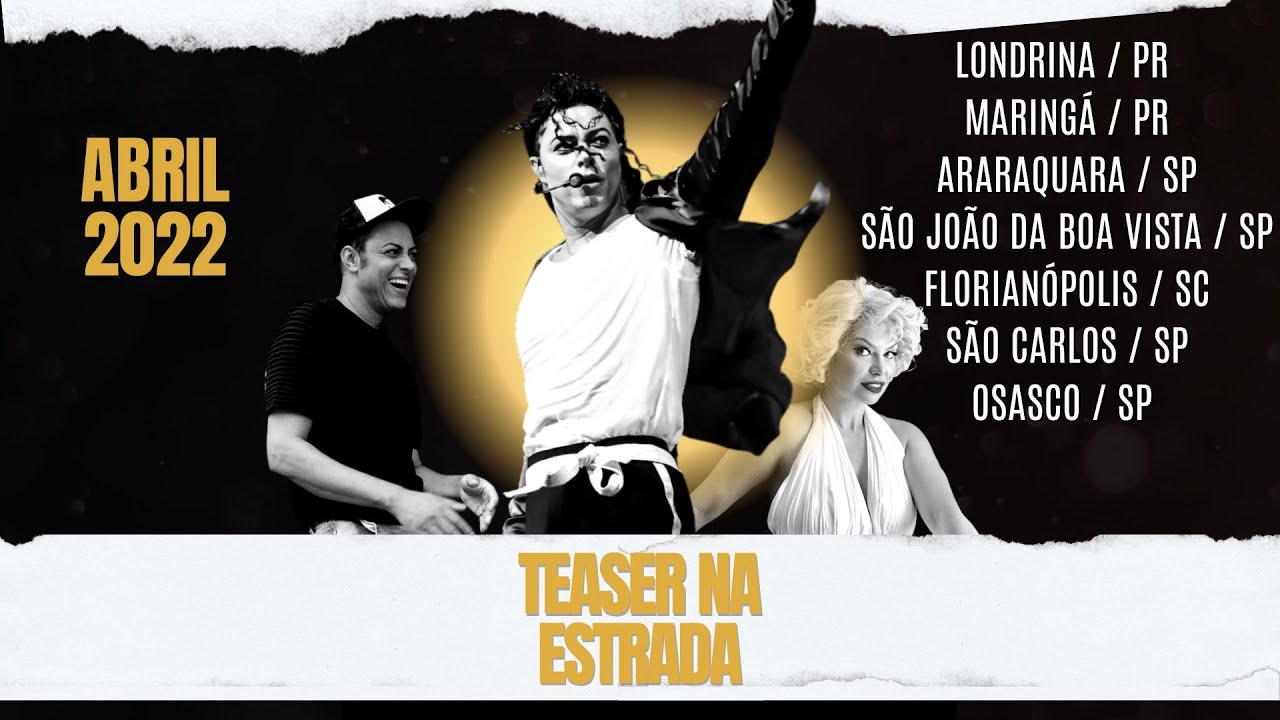 Abril 2022 | Teaser Na Estrada #1 | Tributo Rei do Pop Michael Jackson