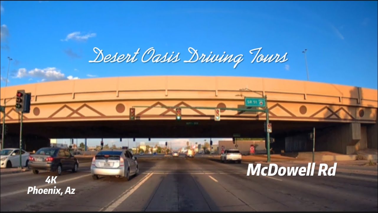 4K Roadscapes: Driving Tour | McDowell Rd