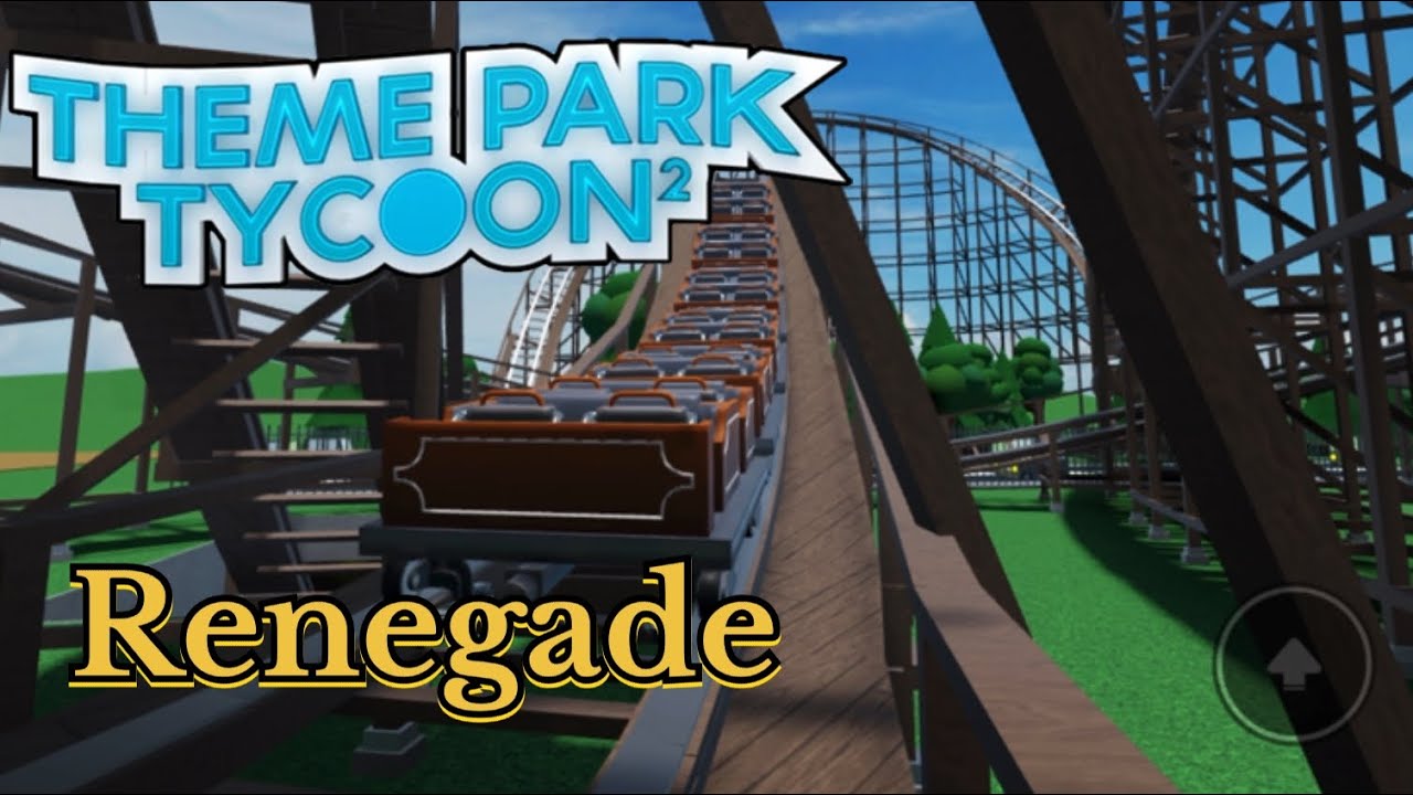 Renegade dinn corporation wooden coaster that goes under a road. Theme park tycoon 2