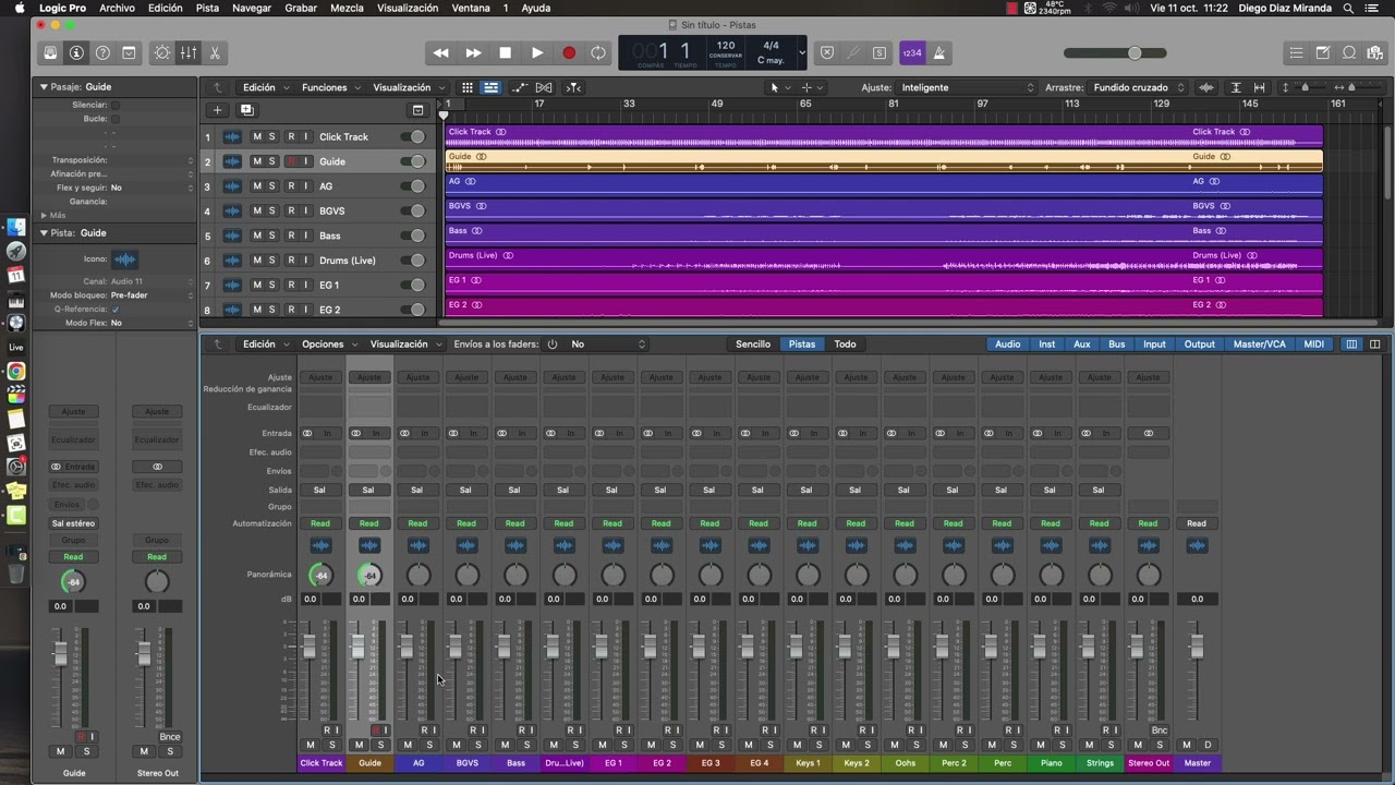 Como Utilizo las Secuencias - Logic Pro