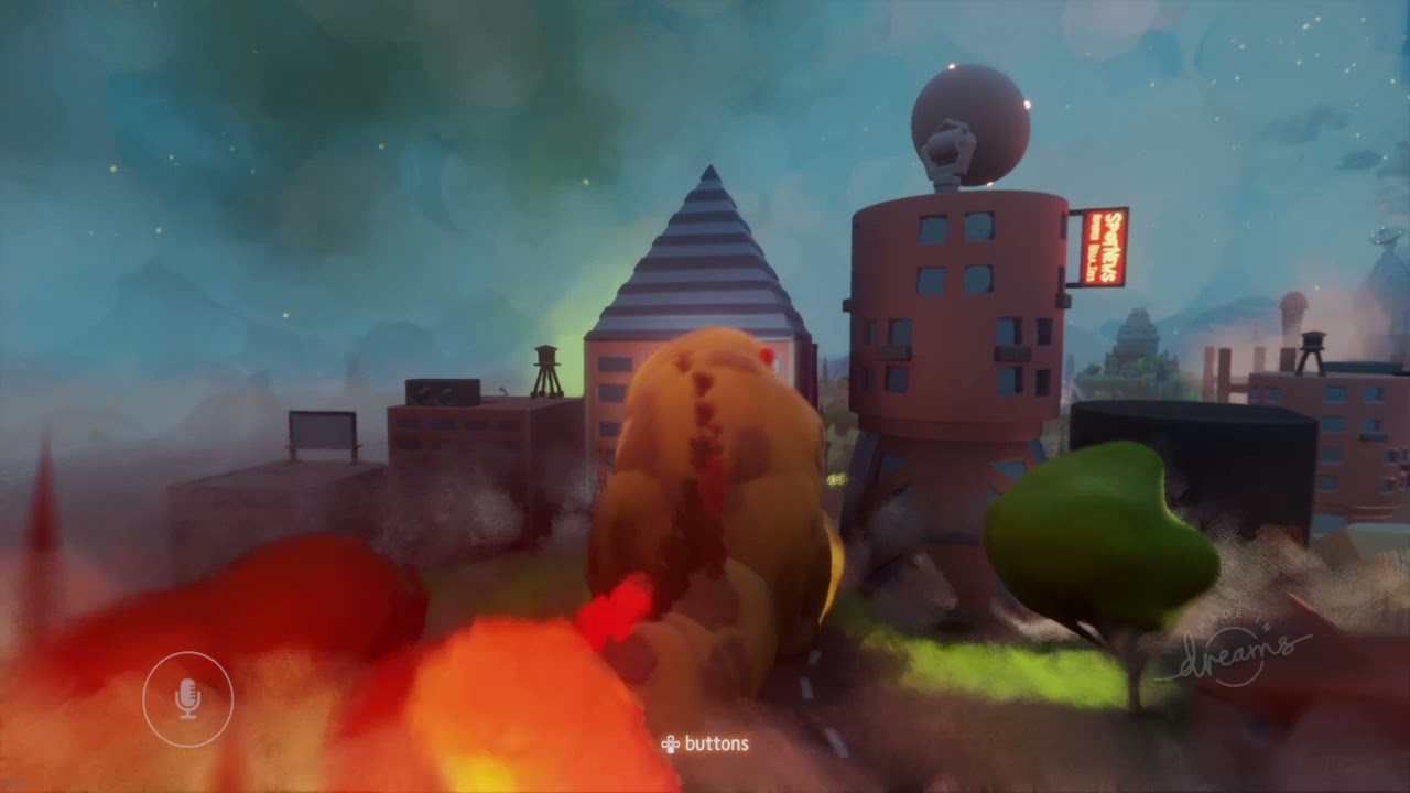 Dreams™ jogando ruckus-just another natural disaster modo freeplay