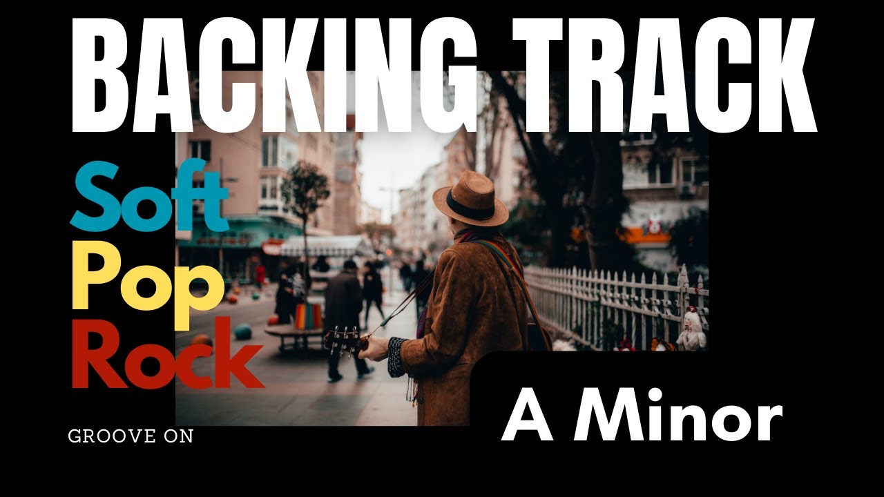 Soft Pop Rock Backing Track in A Minor