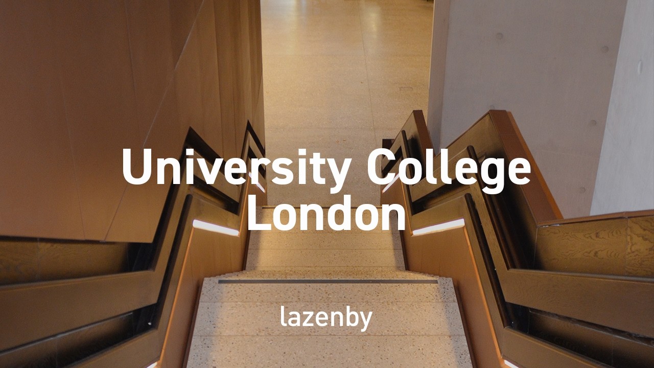 Sustainable flooring solutions by Lazenby at UCLE Marshgate