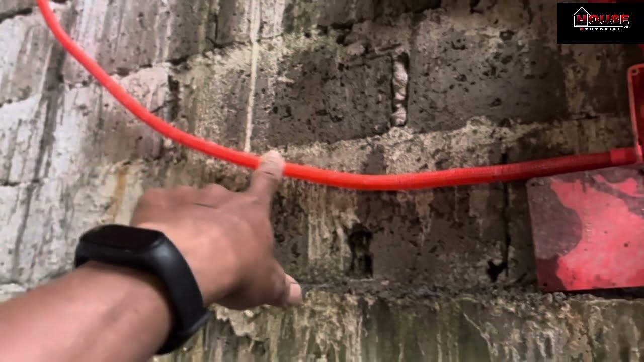 Simple at madaling paraan sa pagpasok ng Maraming wire sa flexible hose