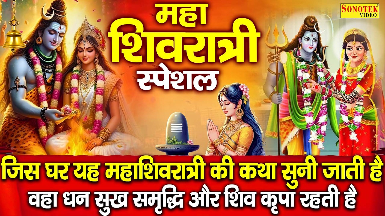 महाशिवरात्रि की कथा || Mahashivratri Ki Katha DS Pal || शिवरात्रि व्रत की कहानी ||Shiv Parvati Vivah