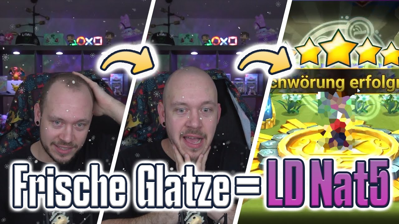 Ich RASIERE mir endlich die Glatze! = Instant LD Nat5 bei Blacky?! | Summoners War Sky Arena