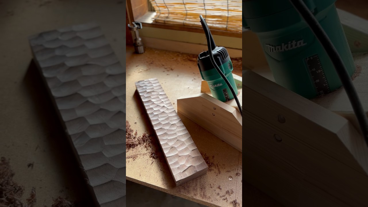Naguri pattern jig #木工 #woodworking #jig  #治具