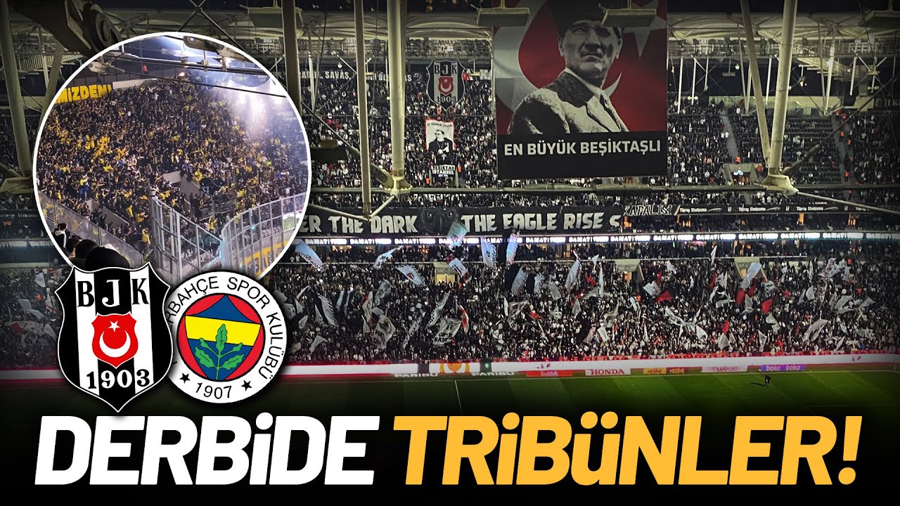Beşiktaş'tan Fenerbahçe’ye olay gönderme: Yüksek Yüksek Tepelere | Derbide tribünlerin hikayesi
