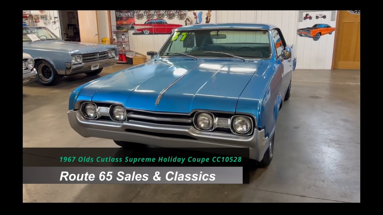 1967 Oldsmobile Cutlass Supreme Holiday Coupe CC10528 For Sale $14,990