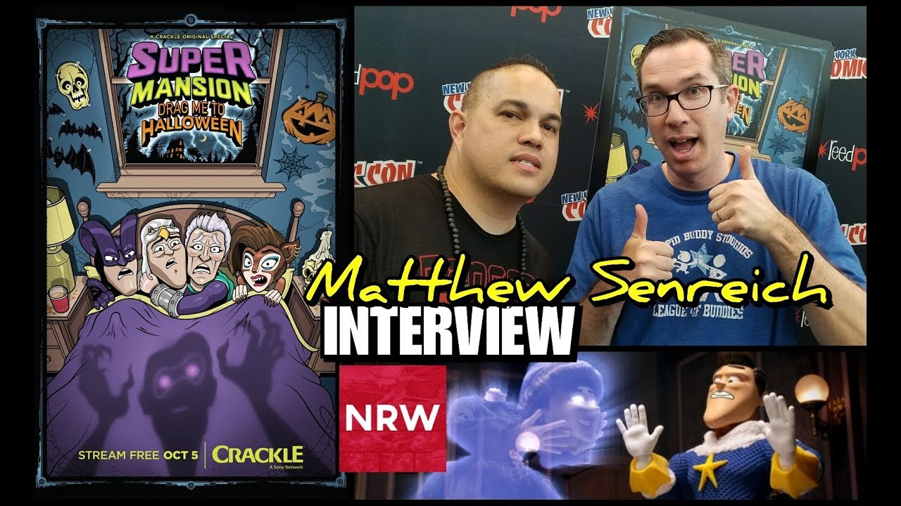 NRW: Matthew Senreich of Robot Chicken & Crackle's Supermansion! #NewReleaseWednesday #NRW