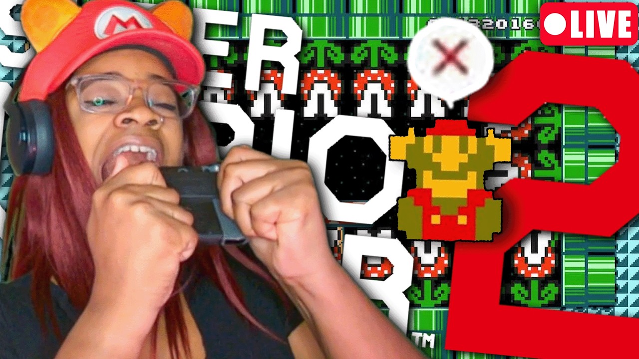 ME AND MARIO MIGHT ACTUALLY SQUABBLE UP TODAY 🤬 | Super Mario Maker 2 (Portrait)