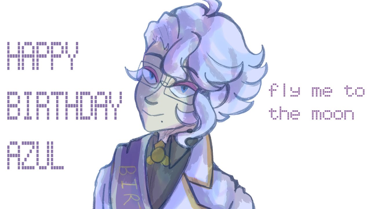 Twisted Wonderland Azul's Birthday animatic// Fly me to the moon