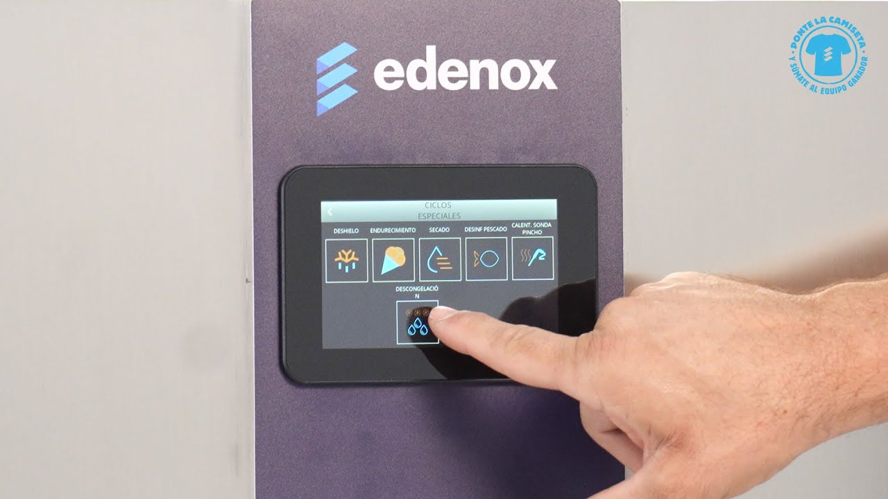 AM-101 CD HC DF | Nuevo abatidor-congelador con ciclo de descongelación inteligente – Edenox ❄️