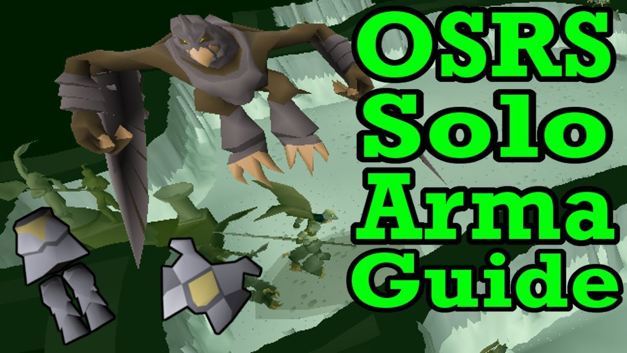 OSRS Solo Armadyl Guide | Old School Runescape How I Fight Arma Solo