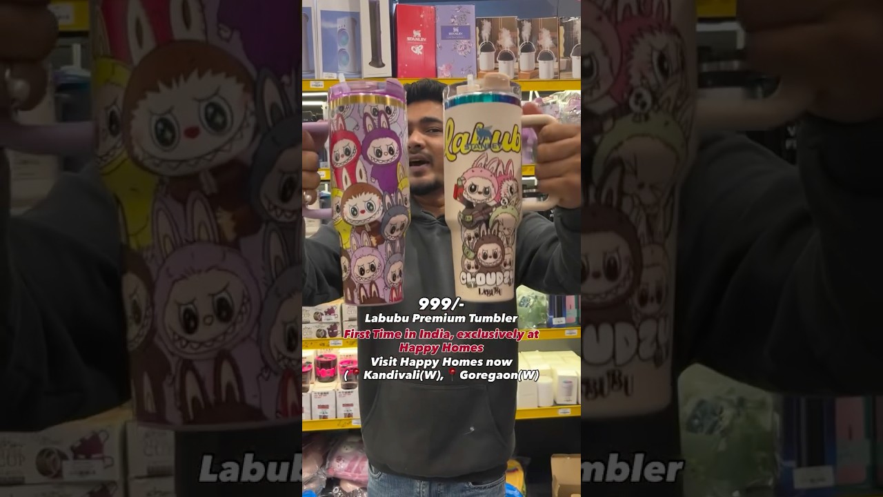 Visit Happy Homes now😍 #labubu #labubuviral #kidsbag #tumbler #pencilbox #stationeryset #trending