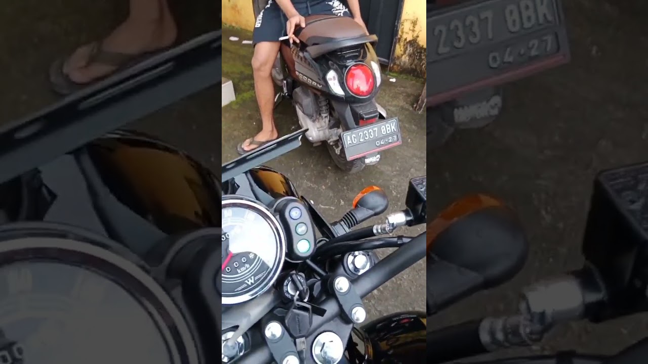 Unboxing2 BLACK series W175 SE #kawasaki #fyp #trending #viral #unboxing #shorts #terbaru2022 #w175