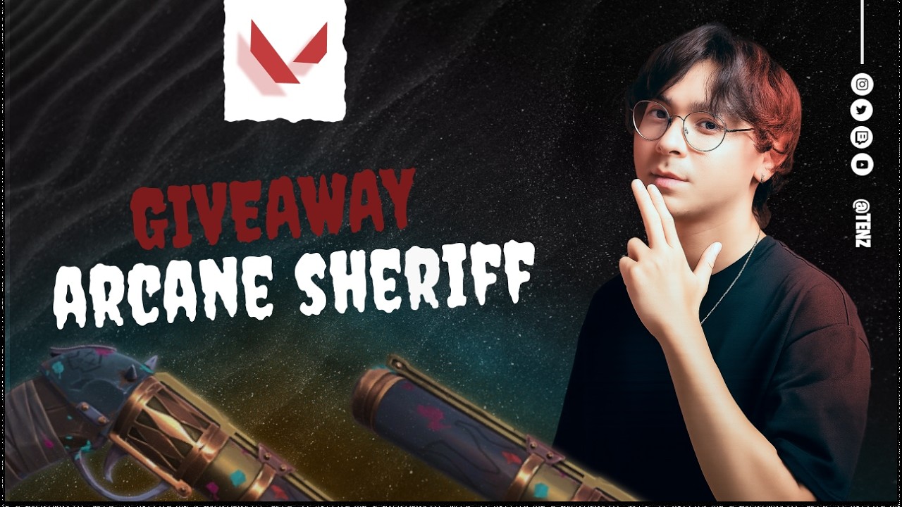 TenZ: Get your Arcane Sheriff right now! Streaming with subs in Valorant!