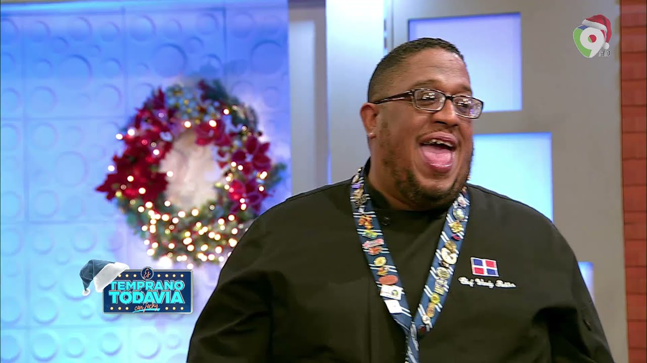 Wandy Robles de la cena Navide&ntilde;a Dominicana | Es temprano todav&iacute;a