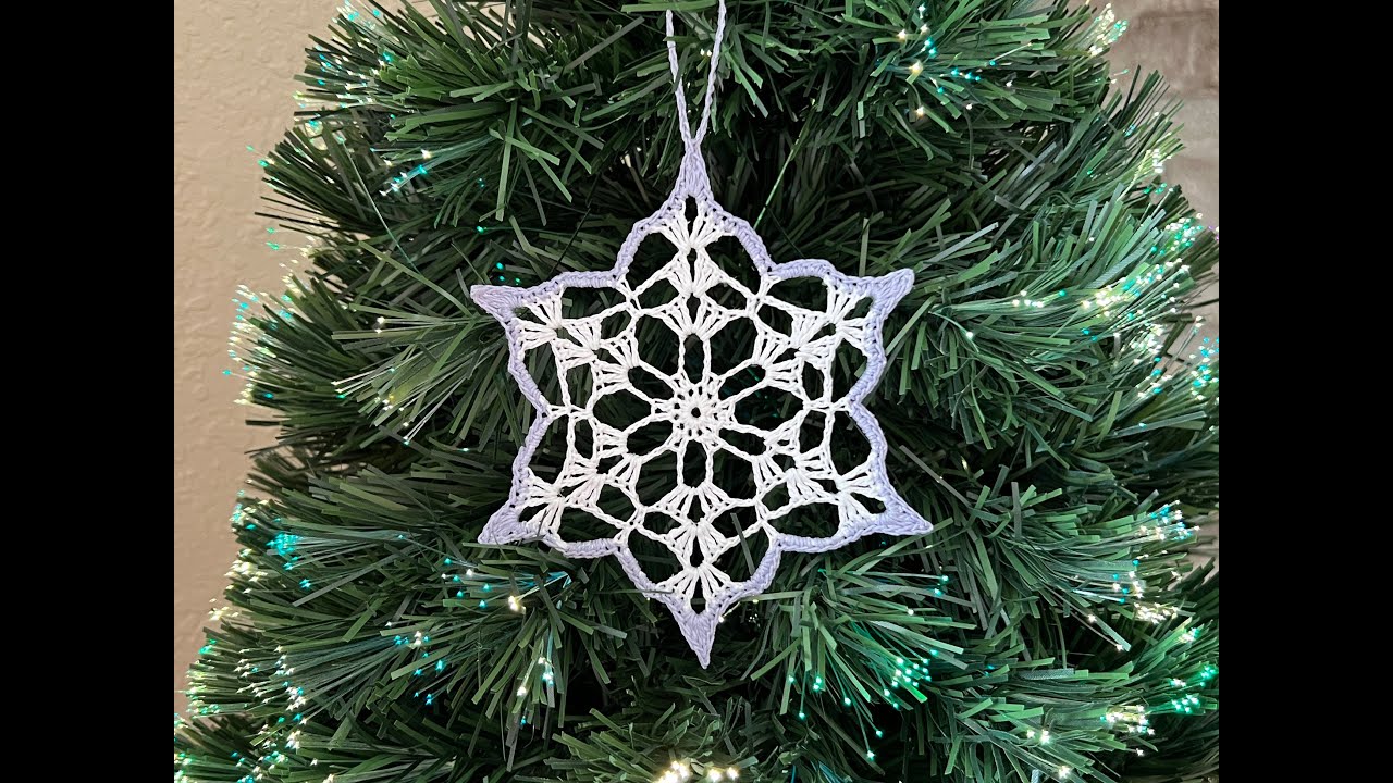 Frosted Snowflake 5, Crochet