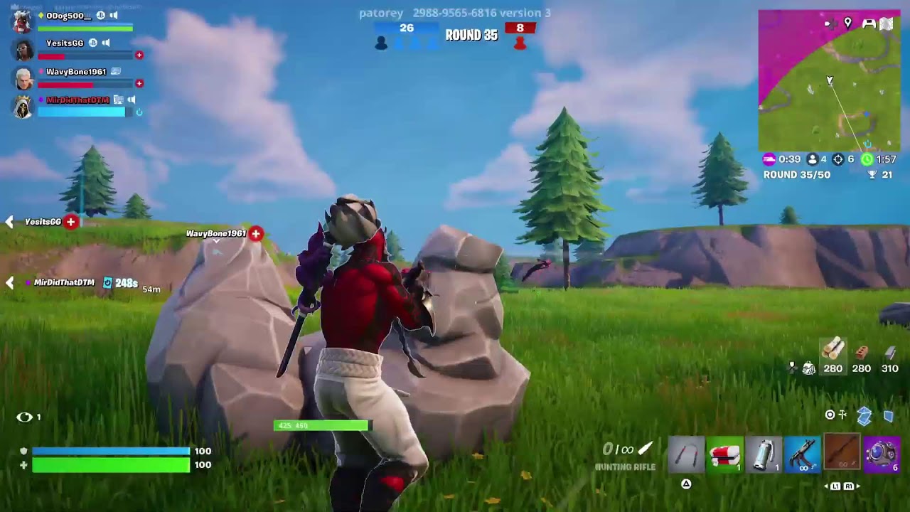 1v4 Friendly Fortnite Rivalry livestream 