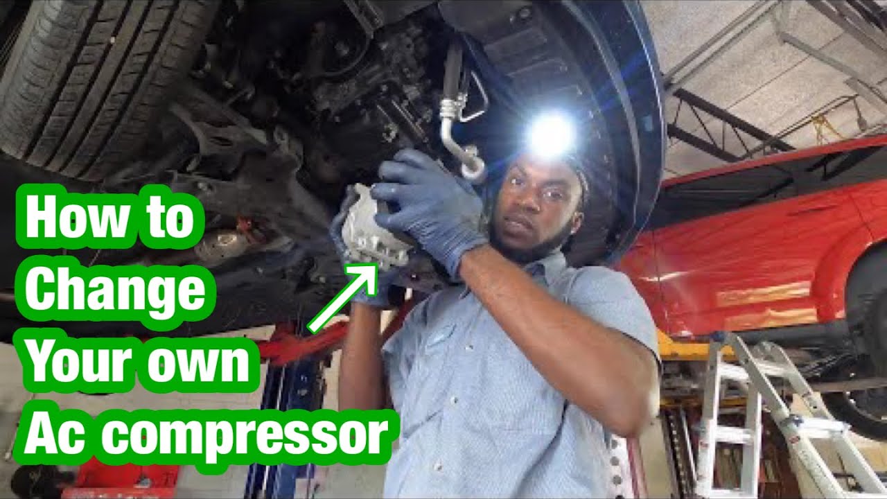 Replacing ac compressor and expansion valve on Hyundai accent