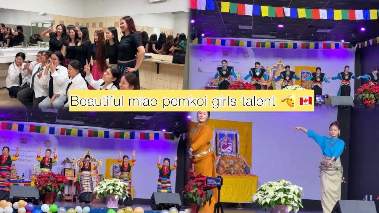 Our beautiful Miao pemkoi girls talent 🫡🌸
