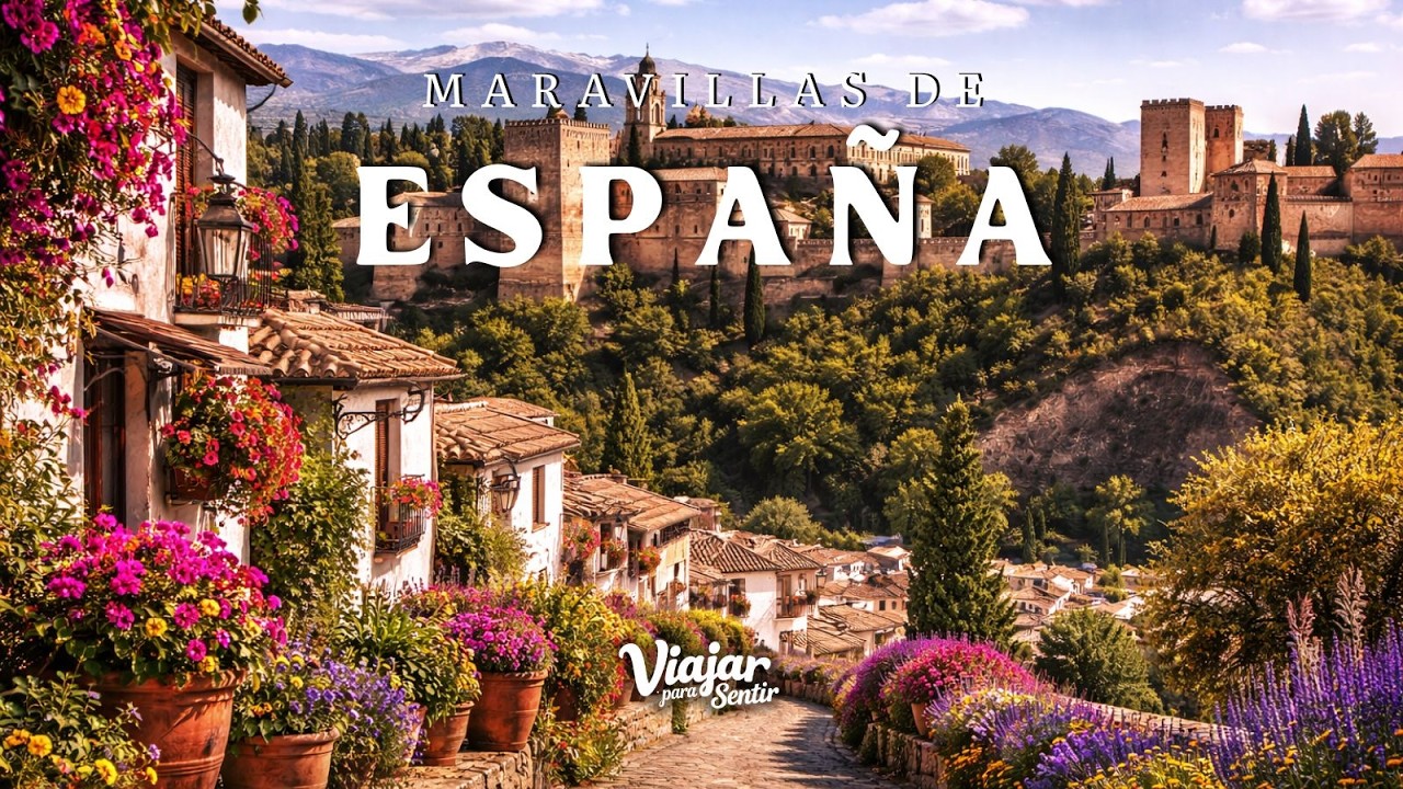 Maravillas de España | Los lugares más hermosos del sur de España | Video de viaje en 4K