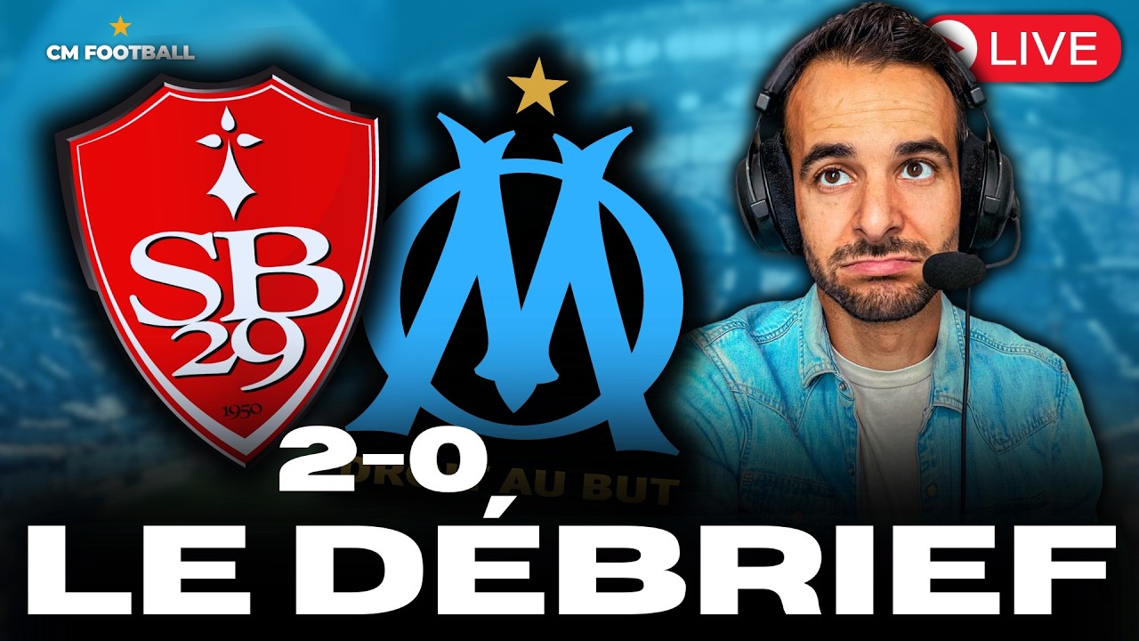 ❌ BREST - OM 2-0 : LE NÉANT 💩 ... 0 SUR TOUTE LA LIGNE ! LE DÉBRIEF LIVE