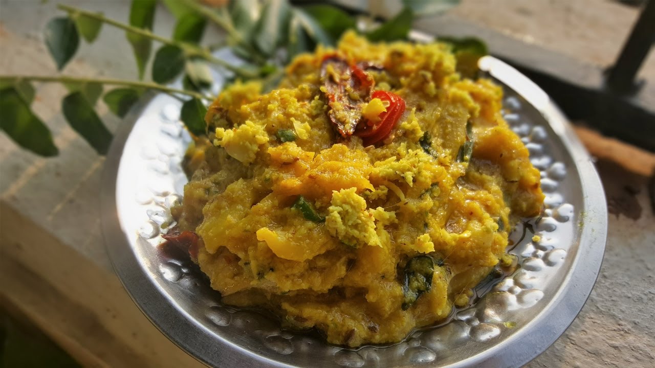 Jackfruit Sabzi - Kerala Style | Chakka Puzhukku | South Indian Village Style Mashed Jackfruit