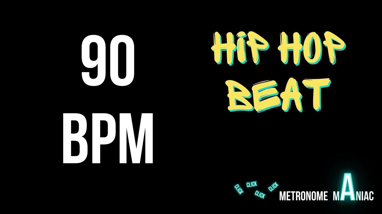 Drum loop - HIP HOP beat - 90 BPM