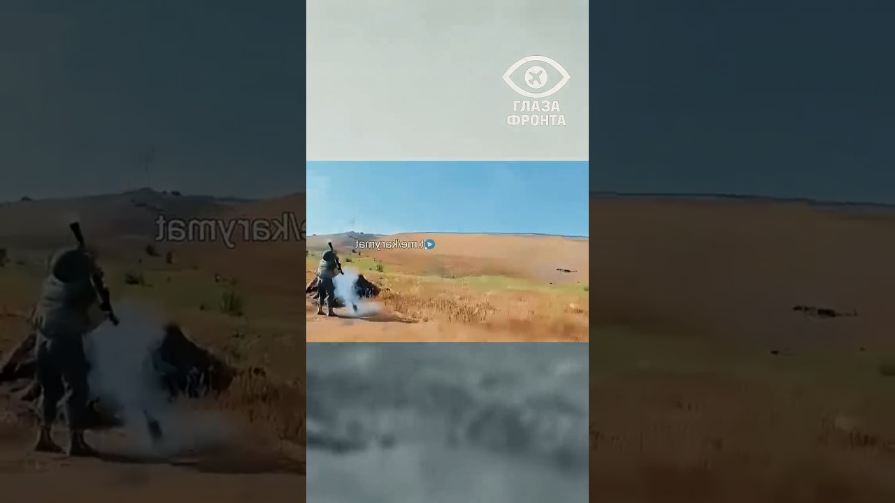 💥 RUSSIAN SOLDIER FIRES RPG AT HIS OWN FEET / DRILLS GO WRONG #news #russia