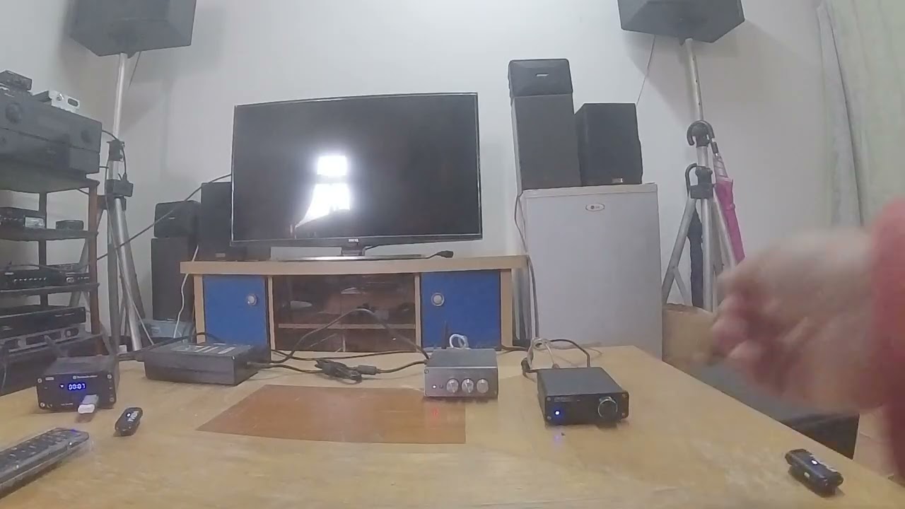 洛克小舖-重低音擴大機搭配立體聲擴大機試聽