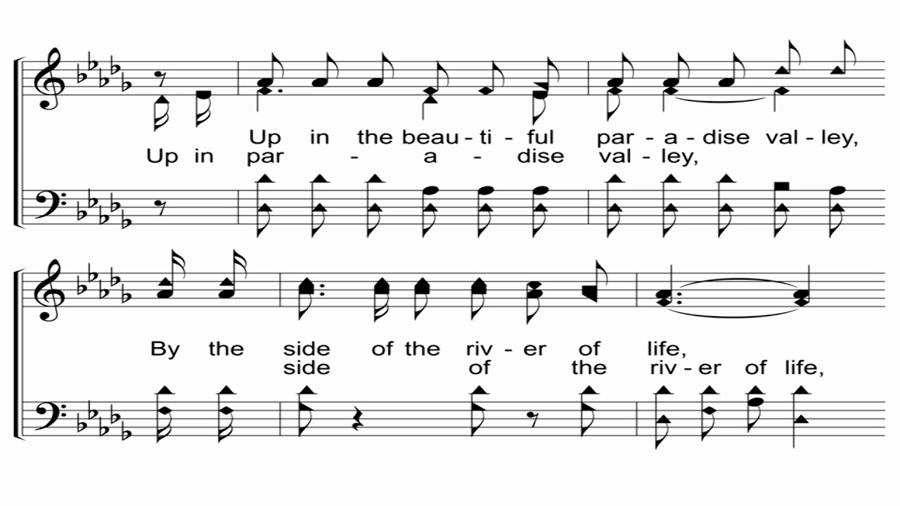 Paradise Valley - A Cappella Hymn