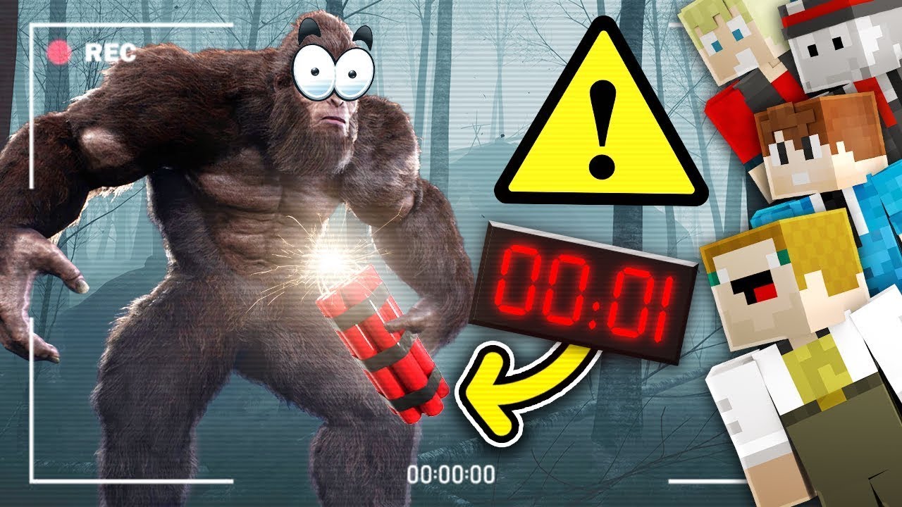 NEUVĚŘÍTE, jak jsme po 2 hod. chytli BIGFOOTA! 😱