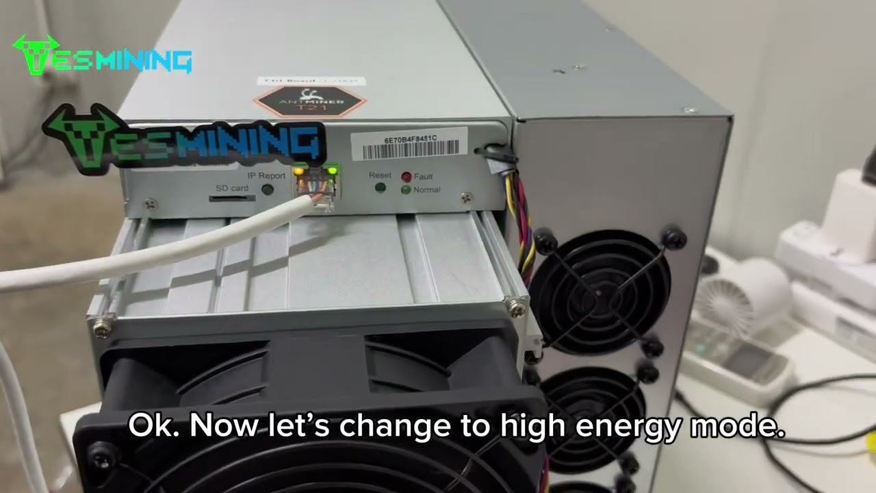 Antminer T21 190T Testing