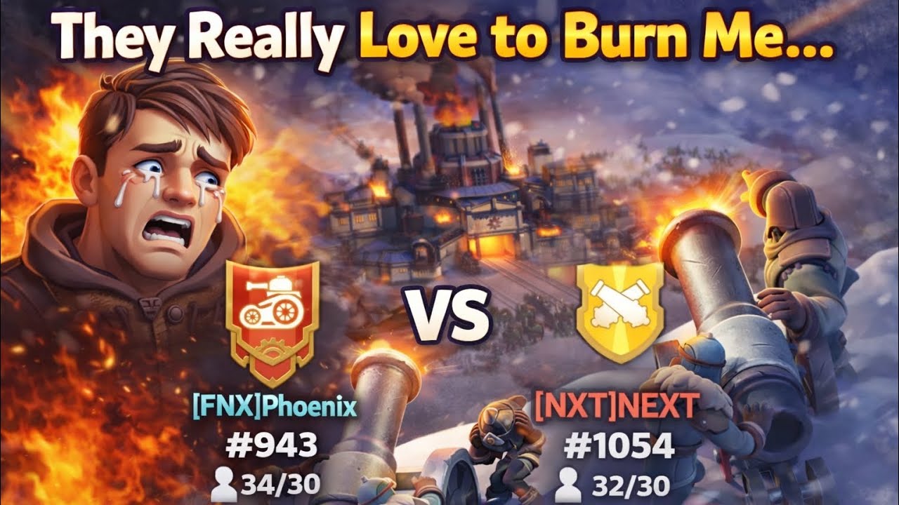 Они просто обожают меня поджигать… 😭🔥 | Битва в литейной мастерской: 943 FNX против 1054 NXT