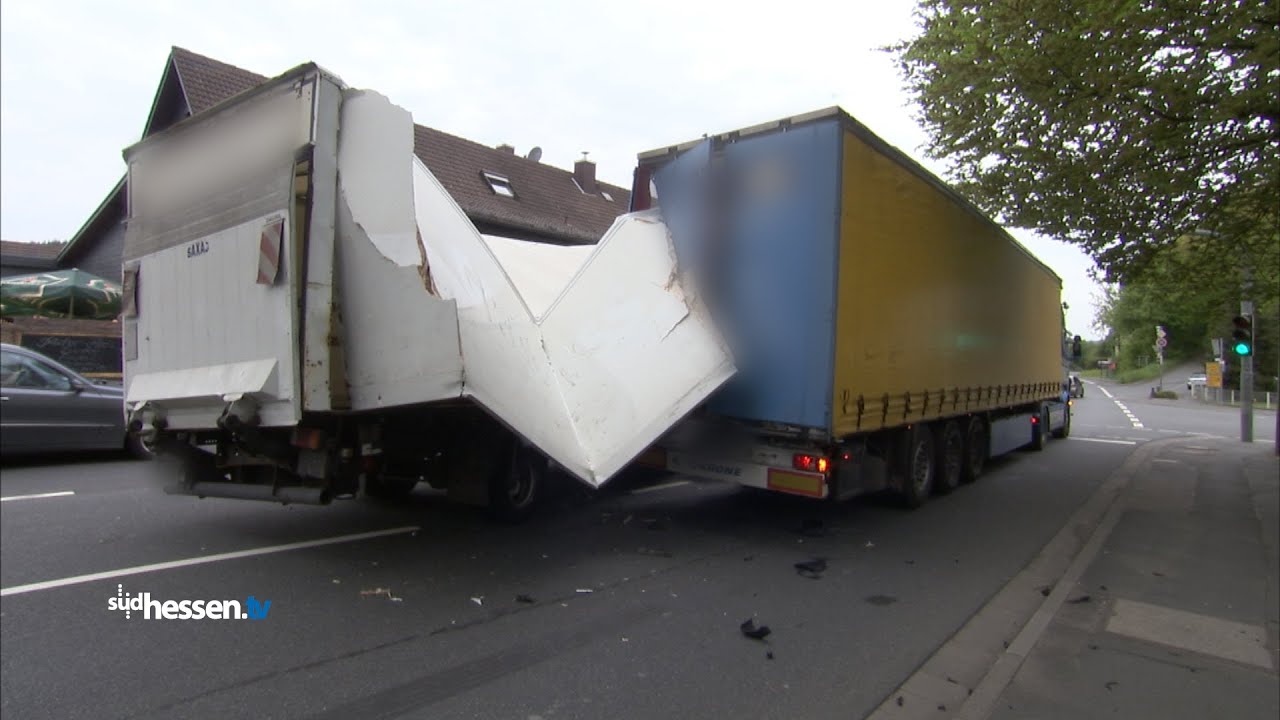 Schwerer Verkehrsunfall B45 - Mümling Grumbach - 16.05.2013
