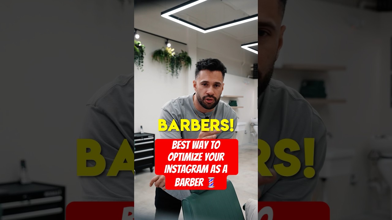Instagram Tips for Barbers 💈 #barber #instagrambarber #barbercontent