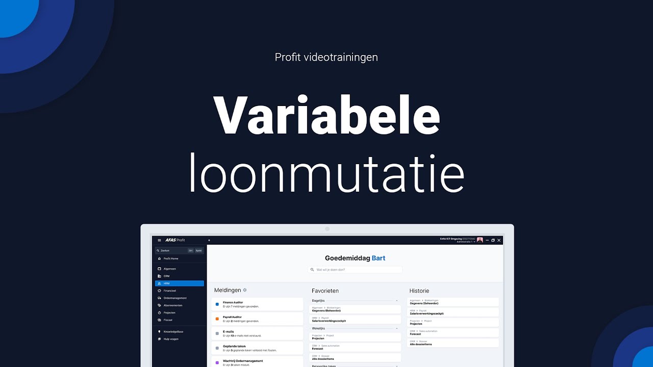Variabele loonmutatie