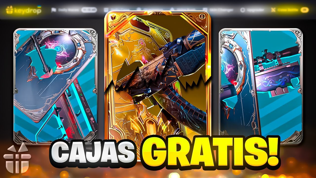 ABRI LAS CAJAS GRATIS en KEYDROP 🤑 (+$1000 Keydrop Giveaway)