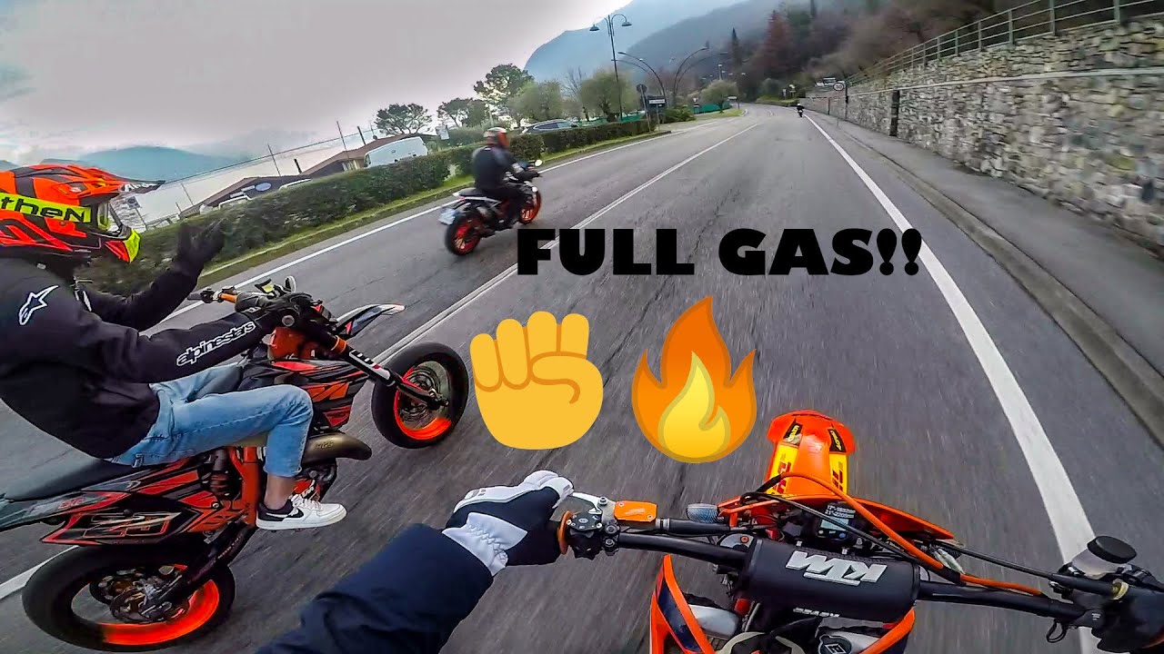 STREET FULL GAS & BLOW UP - Ktm 125