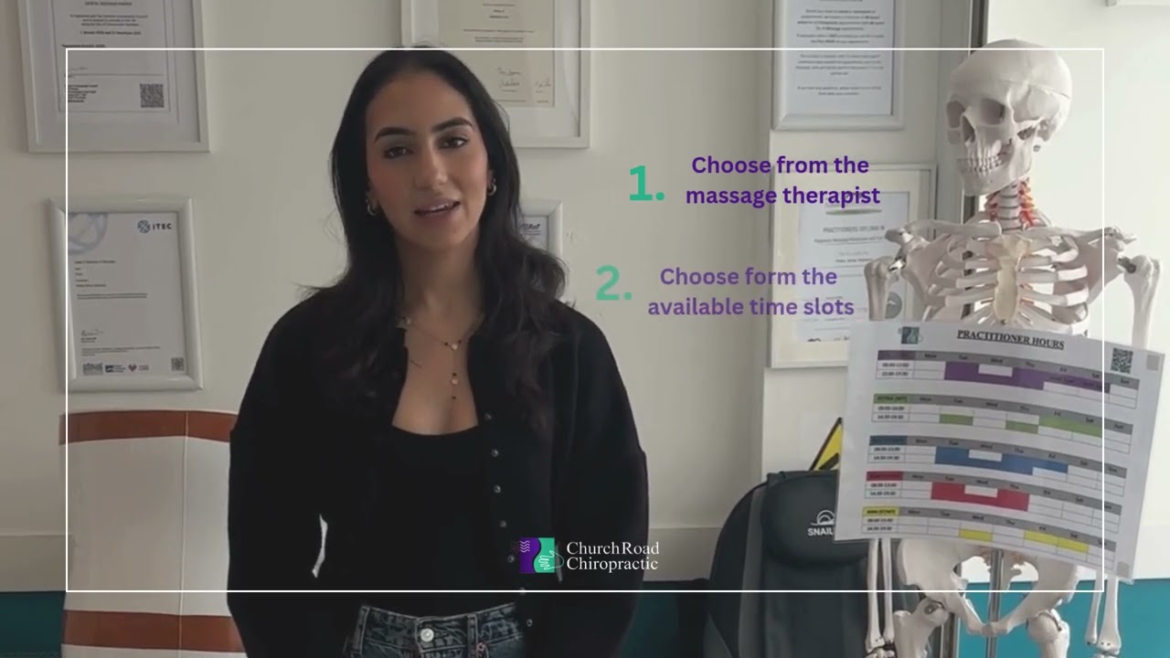 Massage booking video